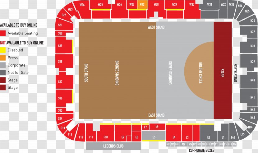 Keepmoat Stadium Doncaster Rovers F.C. R.L.F.C. EFL League One Seating Assignment - Ticket Concert Transparent PNG