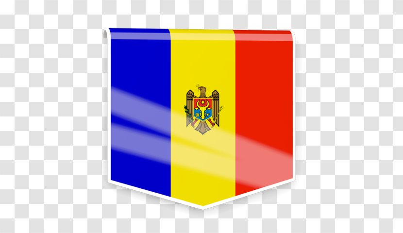 Flag Of Moldova Romania Moldavian Soviet Socialist Republic - Label Transparent PNG