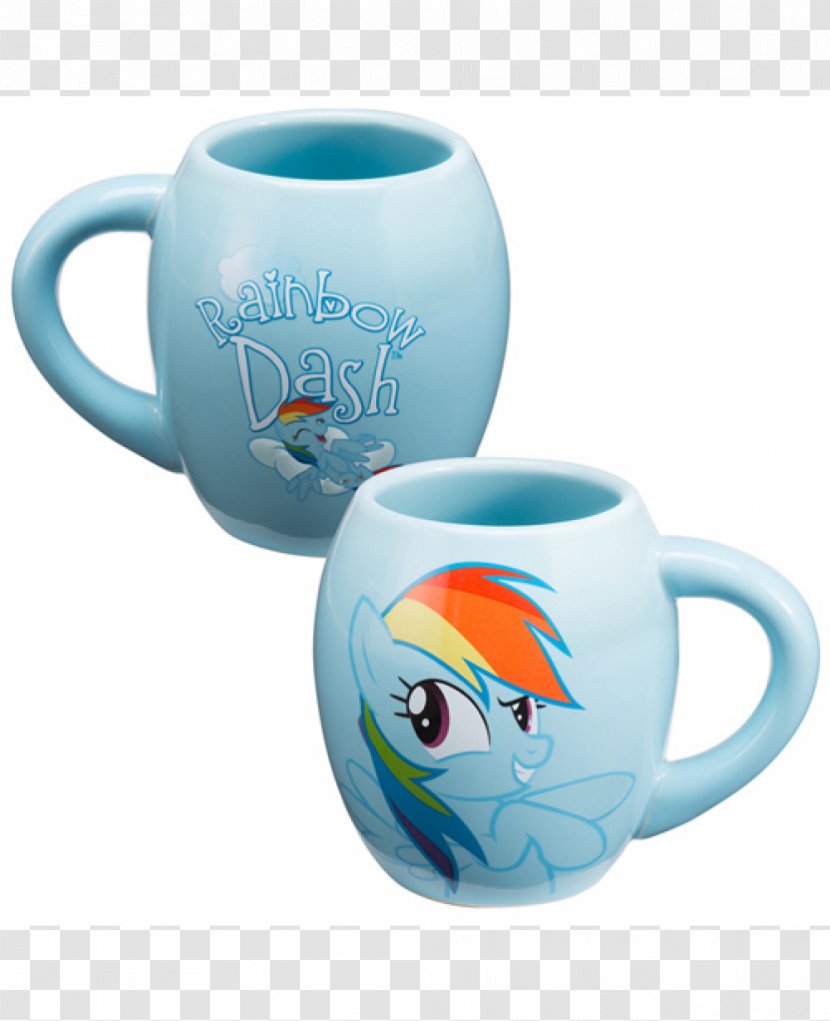 Rainbow Dash Pinkie Pie My Little Pony: Friendship Is Magic Twilight Sparkle - Pony Fandom - Mug Transparent PNG