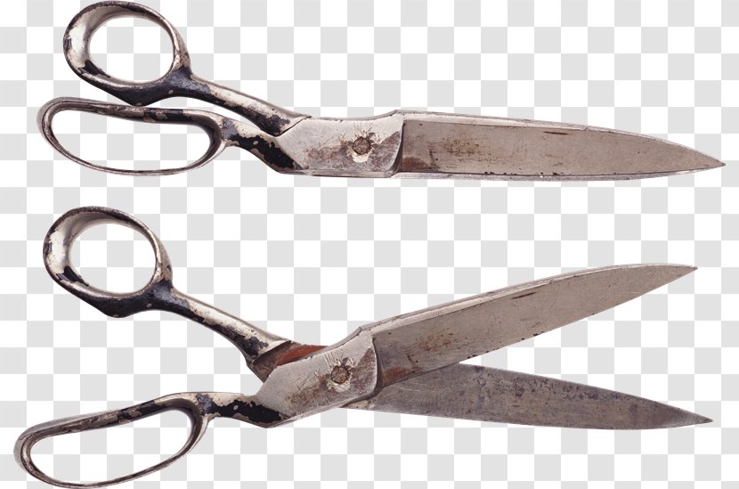 Hair-cutting Shears Clip Art - Dagger - Scissors Transparent PNG