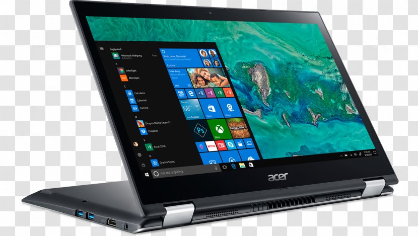 Laptop Acer SPIN 3 SP314-51-548L Windows / 2-in-1 35.6 Cm 25 Computer - Spin Transparent PNG