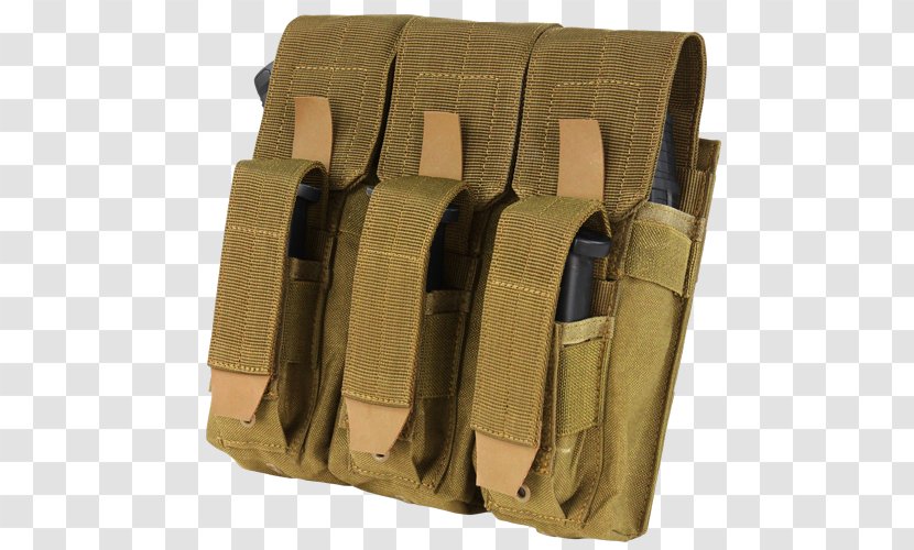 Condor Triple Kangaroo Mag Pouch Double Magazine AK-47 - Ammunition - Newborn Transparent PNG