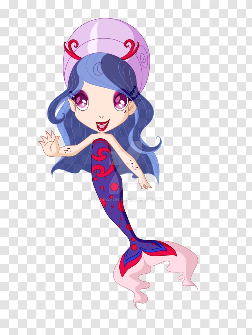 Mermaid Fairy Clip Art - Heart Transparent PNG