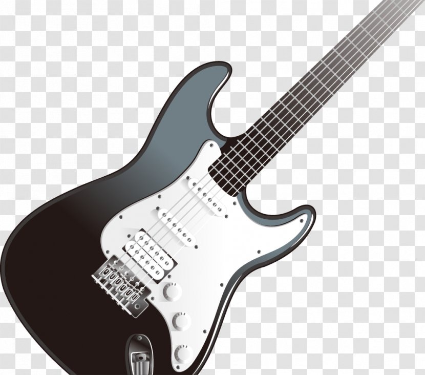 Fender Stratocaster Guitar Musical Instruments Corporation Squier Deluxe Hot Rails - Electric Guitar, Taobao Material, Vector Cartoons Transparent PNG