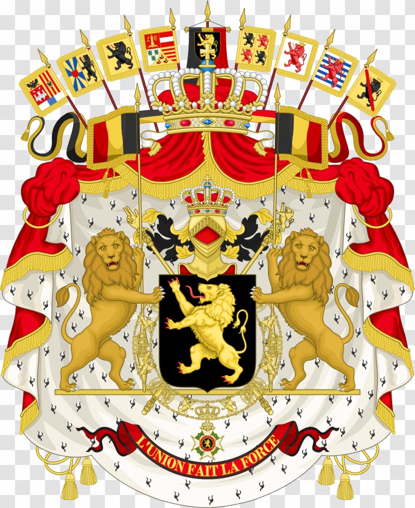 Coat Of Arms Belgium Flag National - Crest Transparent PNG