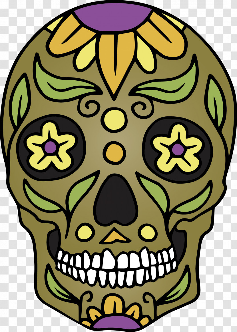 Skull Mexico Cinco De Mayo Transparent PNG