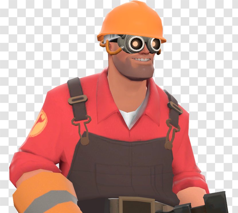 Goggles Team Fortress 2 Engineer Sunglasses - Eyewear Transparent PNG
