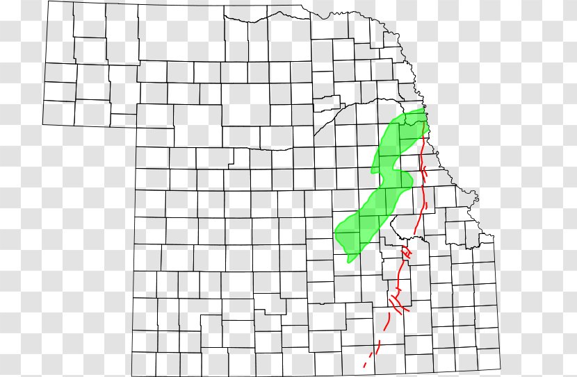 Humboldt Fault Midcontinent Rift System Nebraska - Kansas Transparent PNG