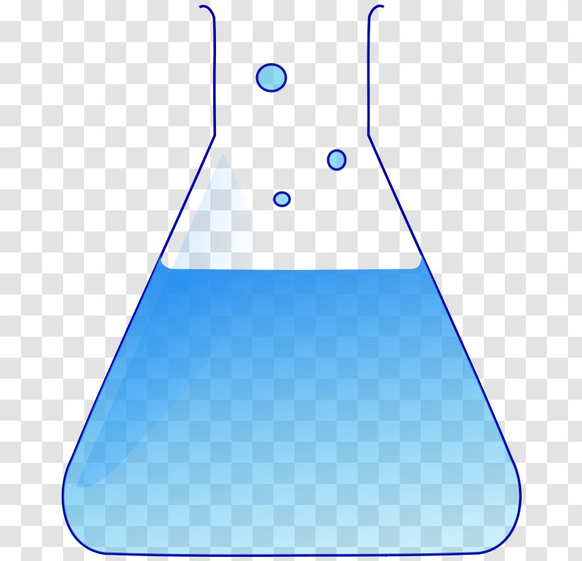Chemistry Laboratory Flask Clip Art - Erlenmeyer - Liquid Cliparts Transparent PNG