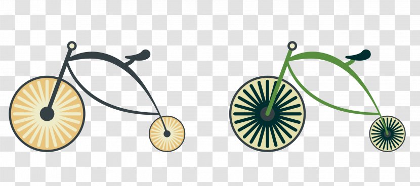 Bicycle Wheel Pedal Cycling - Indoor - Vintage Bike Vector Transparent PNG