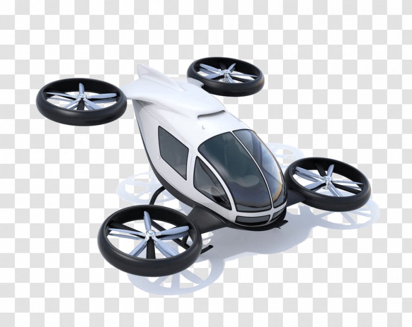 Passenger Drone Unmanned Aerial Vehicle Royalty-free Tiltrotor - Autonomous Car Transparent PNG