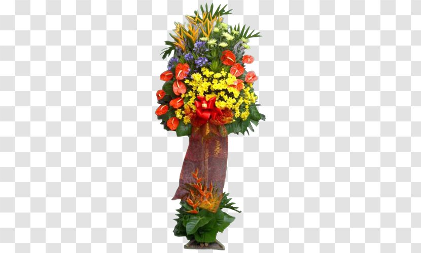 Floral Design Cut Flowers Flower Bouquet Floristry - Rose - Ribbon Cutting Ceremony Transparent PNG