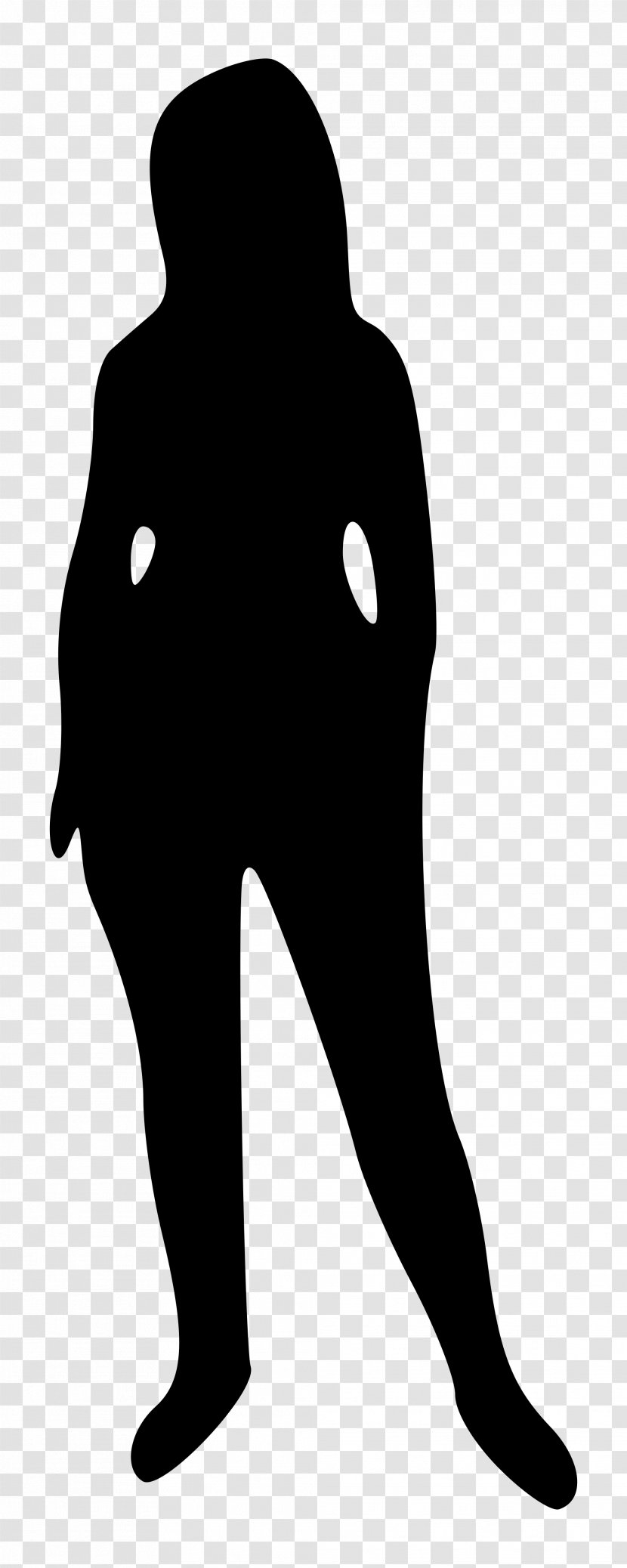 Black Head Standing Nose Male - Silhouette - Headgear Transparent PNG