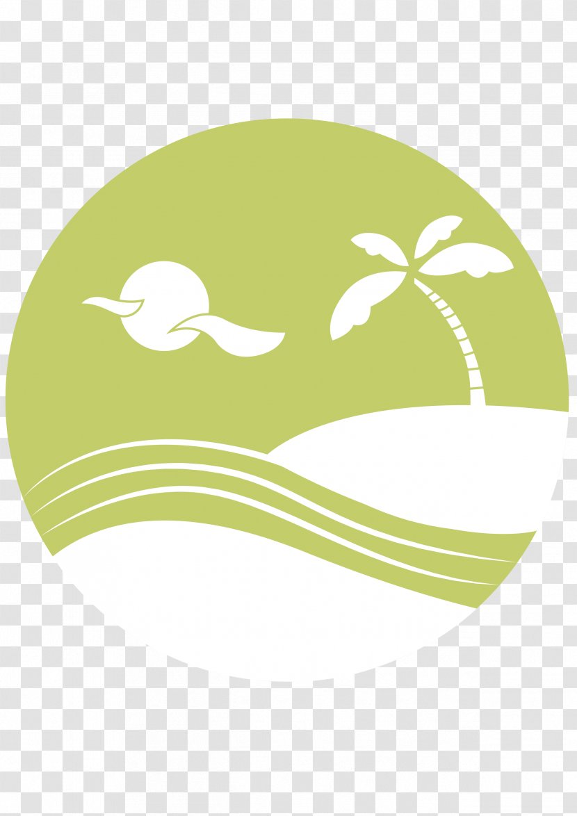 Logo Leaf Headgear Font - Swimming River Transparent PNG