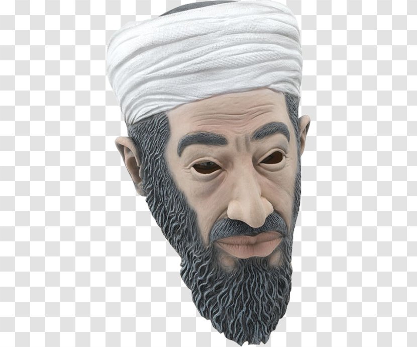 Osama Bin Laden Latex Mask Costume Party Character - Masquerade Transparent PNG