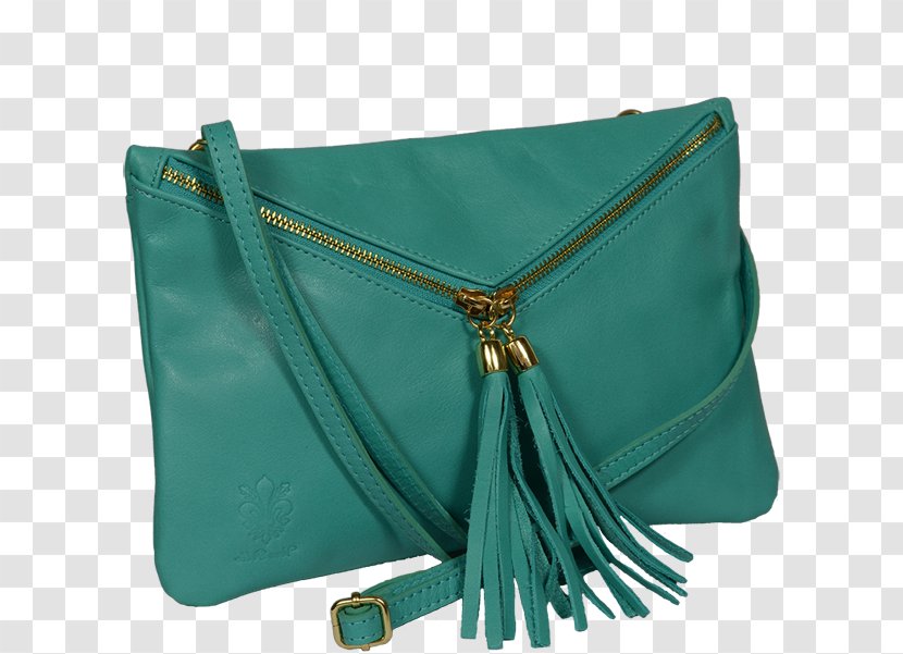Handbag Turquoise Leather Michael Kors Tasche - Zipper Transparent PNG
