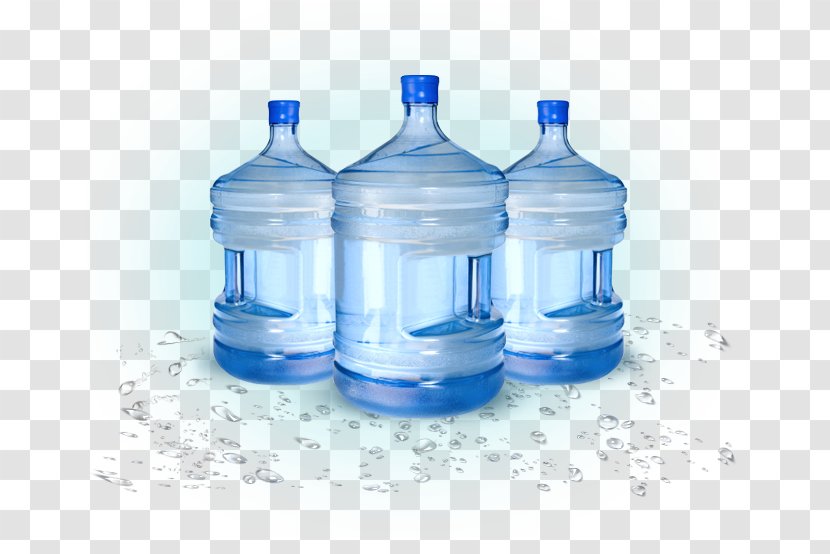 Bottled Water Jar Mineral Bottles - Cylinder Transparent PNG