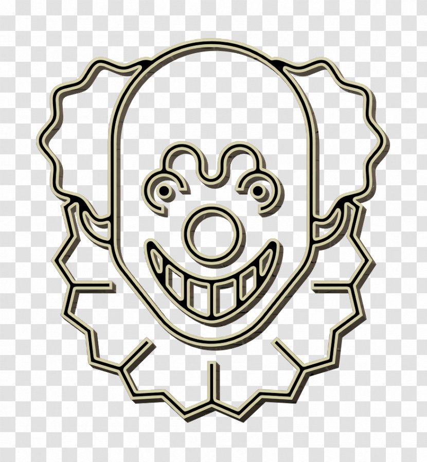 Carnival Icon Circus Clown - Face - Symbol Logo Transparent PNG