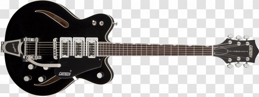 Gretsch Electric Guitar Bigsby Vibrato Tailpiece String Instruments - Electronic Musical Instrument - Acoustic Transparent PNG