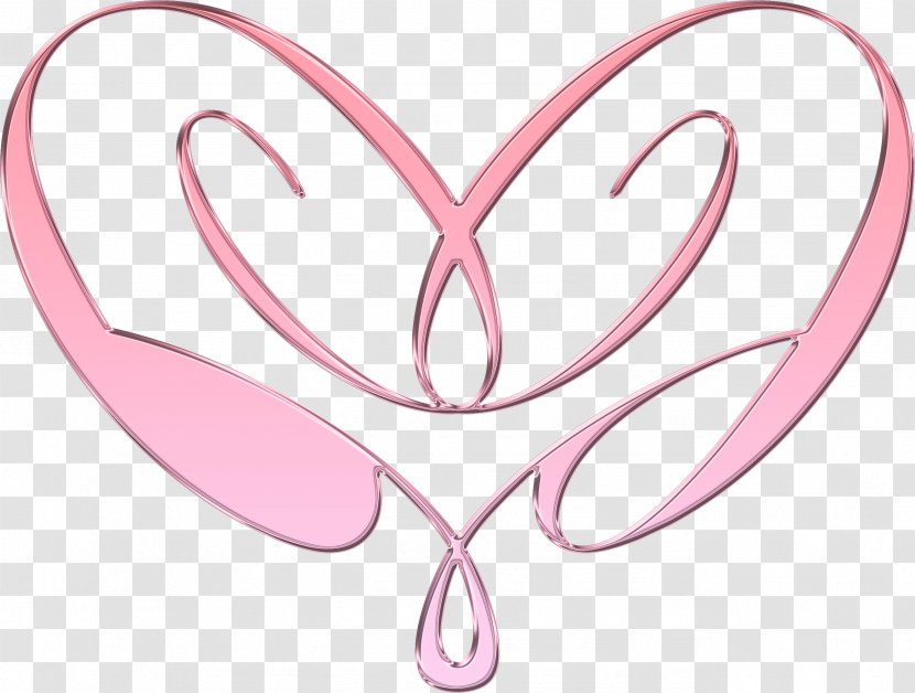 Line Character Heart Pink M Clip Art Transparent PNG