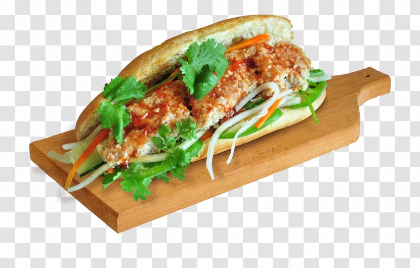 Bánh Mì Meatball Fast Food Nutrition - Grilling - Think Outside The Box Transparent PNG
