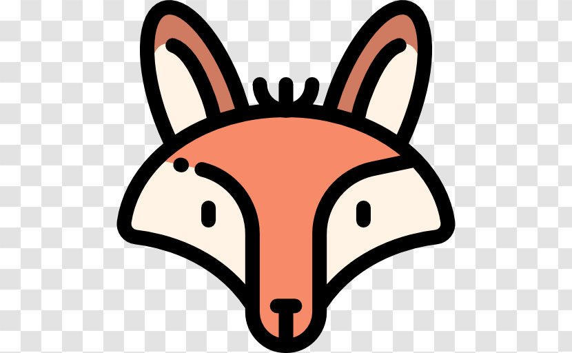 Snout Cartoon Clip Art - Artwork - Fox Icon Transparent PNG