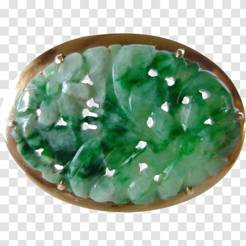 Emerald Art Deco Nouveau Jade - Filigree Transparent PNG
