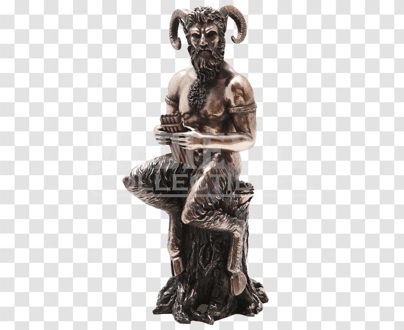 Pan Greek Mythology Faun Statue Deity - Artifact - God Transparent PNG