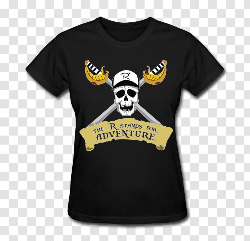 T-shirt Hoodie Pittsburgh Steelers Clothing - Neckline - Pirate Woman Transparent PNG