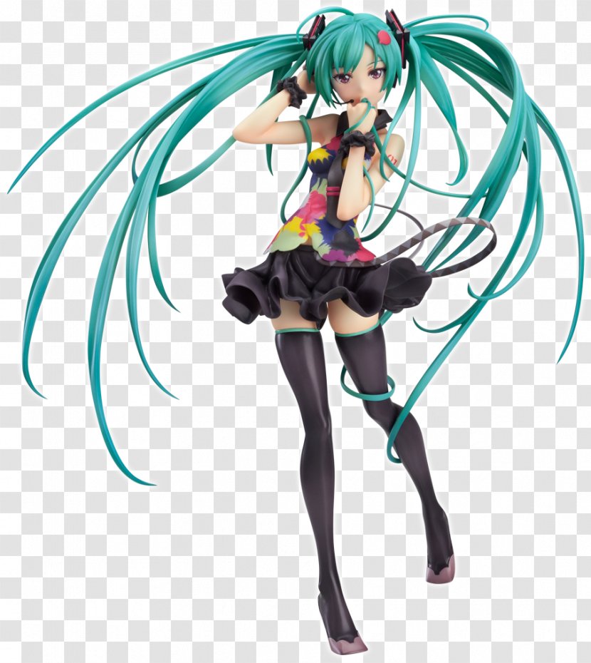 Hatsune Miku: Project DIVA Arcade Tell Your World Good Smile Company Action & Toy Figures - Silhouette - Miku Transparent PNG