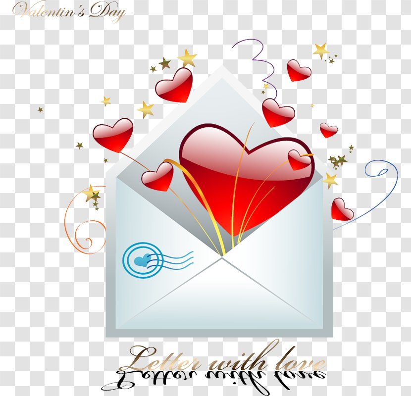 Mood Man SMS Prose Feeling - Love - Envelopes Heart Transparent PNG
