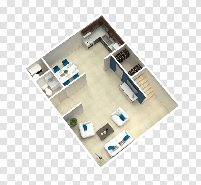 Product Design Floor Plan Angle - Apartment Size Gas Stove Transparent PNG