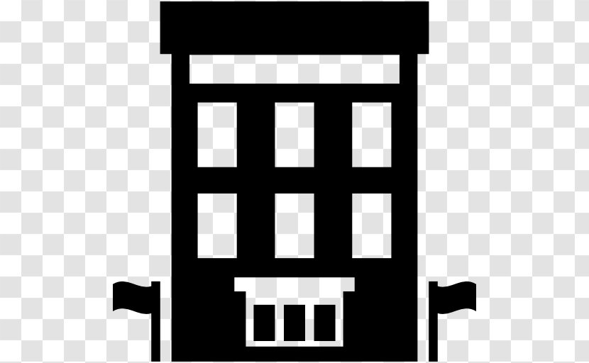Building House - Black Transparent PNG