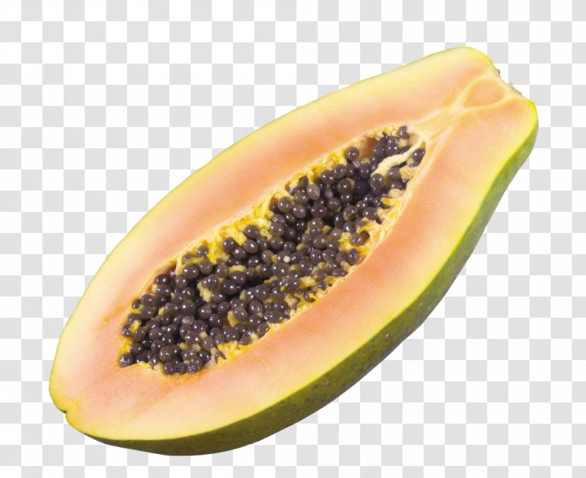 Papaya Fruit Auglis Food Nutrition - Cut Transparent PNG
