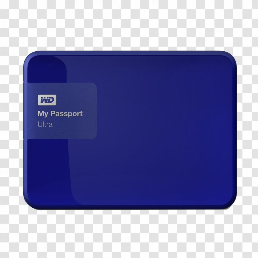 WD My Passport Ultra HDD Hard Drives USB 3.0 Western Digital - Mobile Disk Transparent PNG