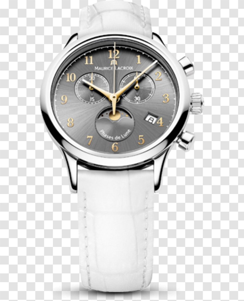 Chronograph Maurice Lacroix Automatic Watch Jewellery - Strap Transparent PNG