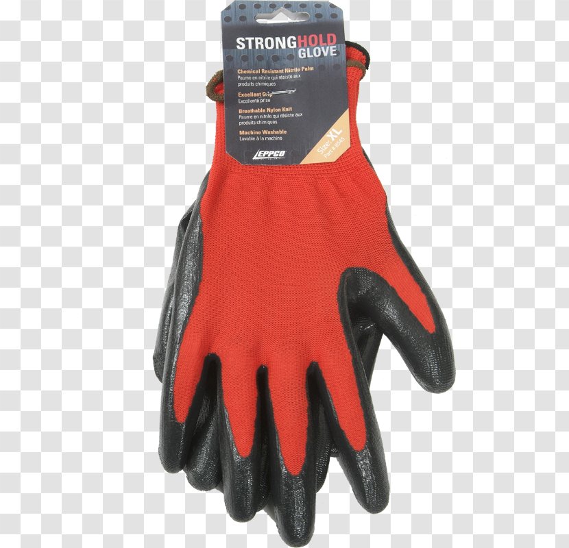 Cycling Glove Nitrile Rubber Safety Transparent PNG