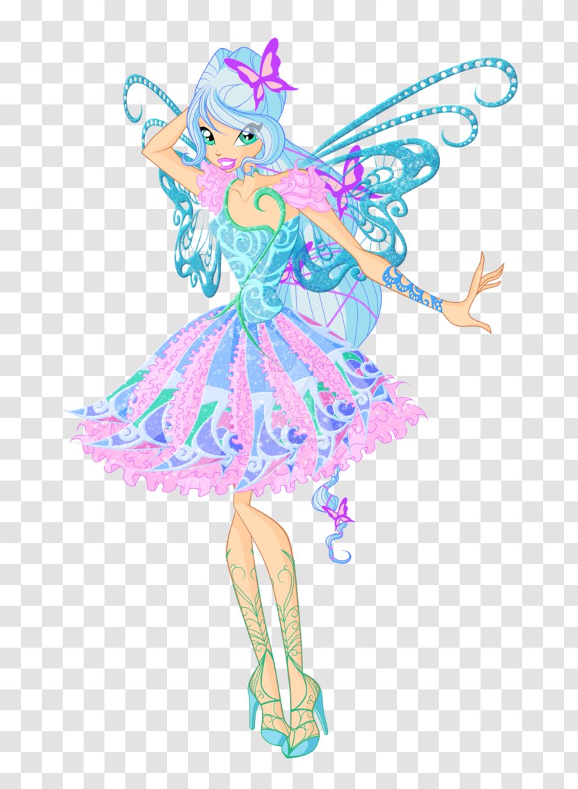 Tecna Fairy Butterflix DeviantArt Magic - Tree Transparent PNG