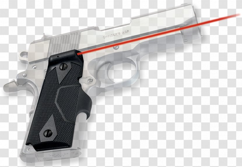 Trigger Browning Hi-Power Firearm Crimson Trace Gun - Handgun Transparent PNG