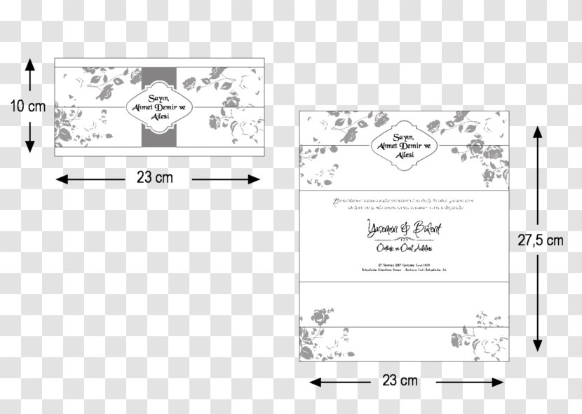Wedding Invitation Convite Paper Information - Watercolor Transparent PNG