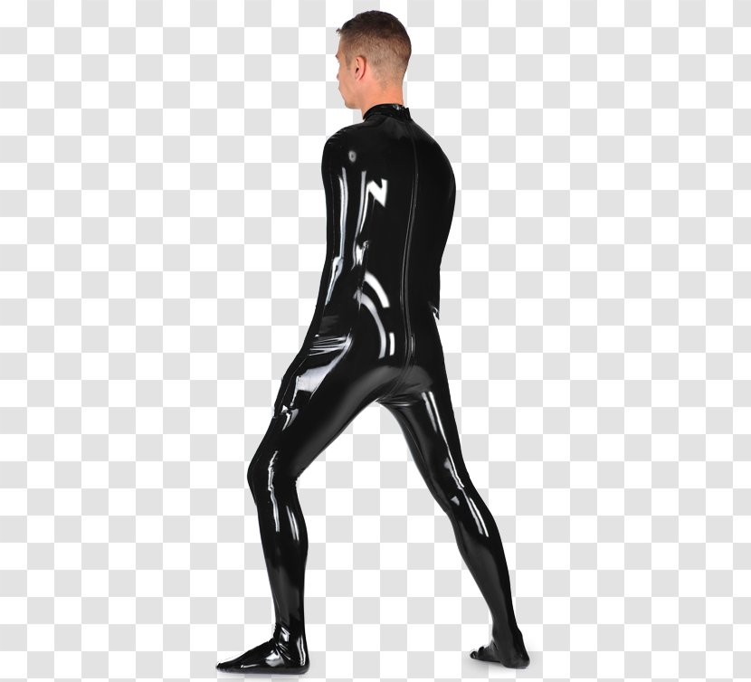 Wetsuit LaTeX Spandex - Frame - Latex Catsuit Collar Transparent PNG