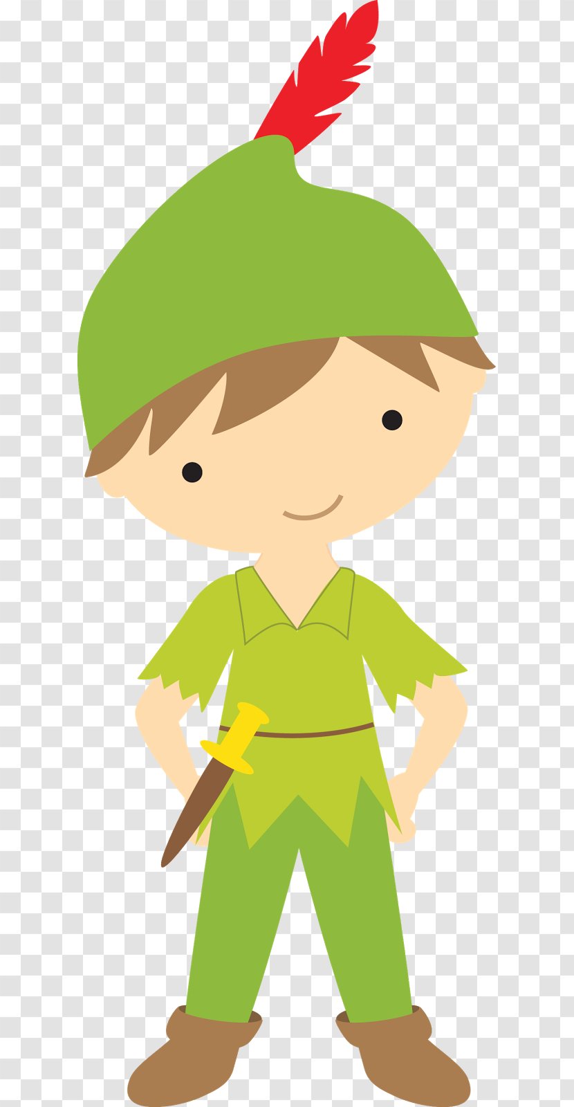 Dress-Up Day 2017 Character Costume Yokine Primary School Clip Art - Peter Pan Transparent PNG