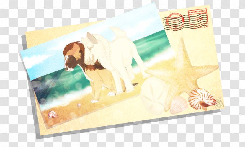 Paper Puppy Stock Painting Art - Beach Shore Animals Transparent PNG