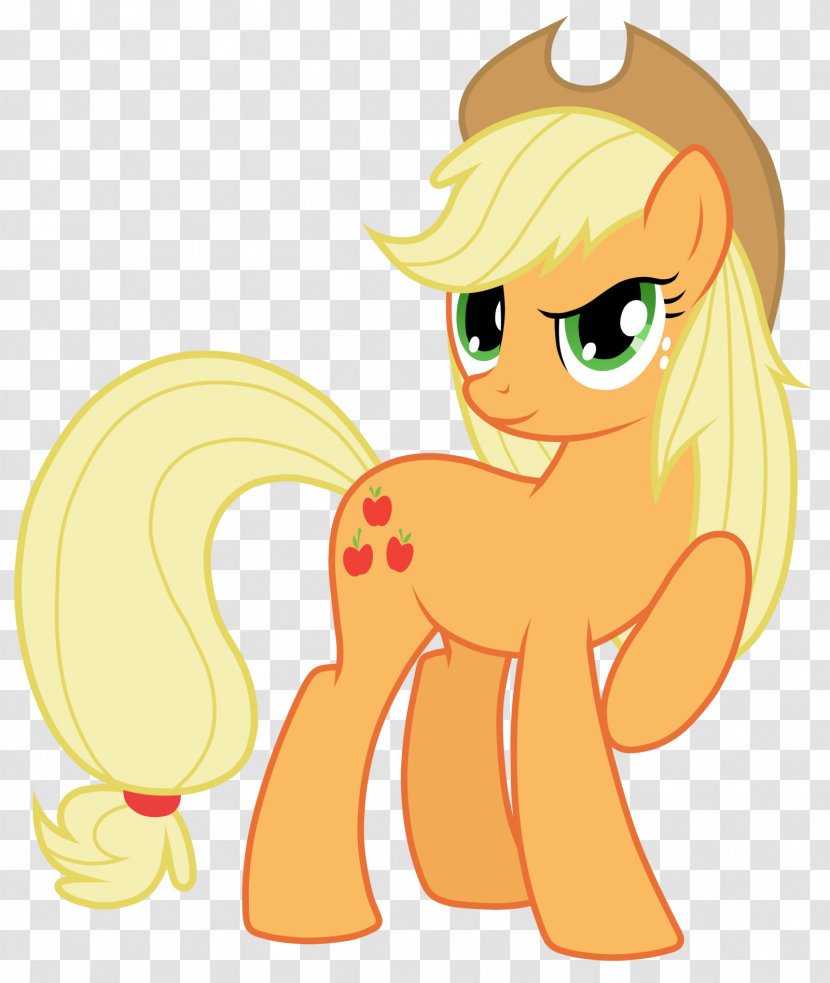 Pony Applejack Apple Bloom Rainbow Dash Rarity - Deviantart - Mlp Transparent PNG