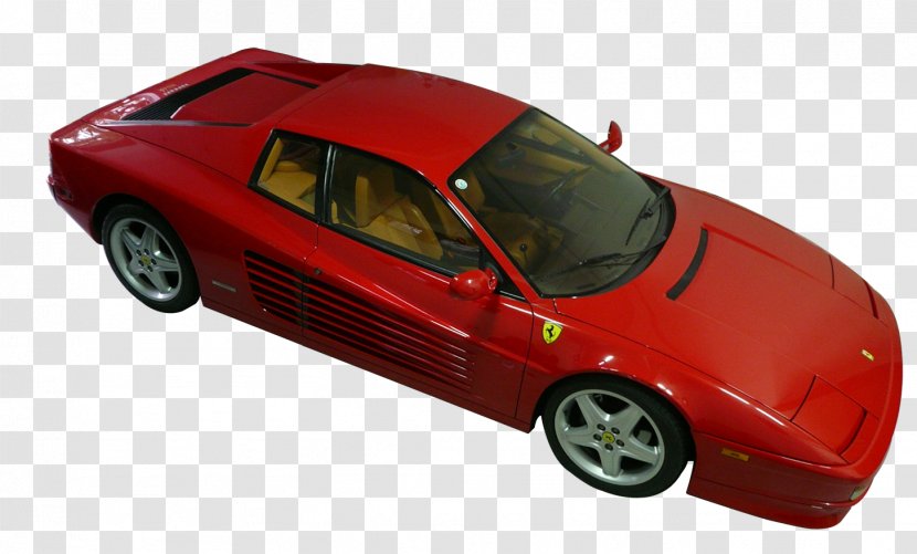 Ferrari Testarossa Car 250 Testa Rossa 348 S.p.A. - Play Vehicle - One More Thing Transparent PNG