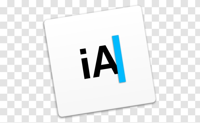 IA Writer MacOS Apple Writing - Ia Transparent PNG