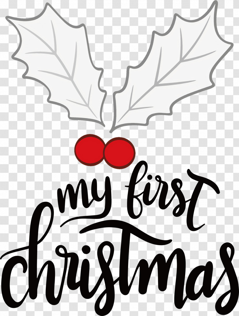 My First Christmas Transparent PNG