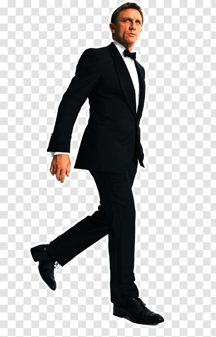 Tuxedo James Bond Quantum Of Solace Daniel Craig Suit Transparent PNG