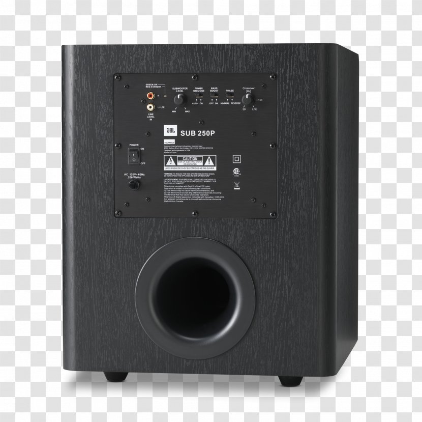 JBL Studio 2 Series SUB Subwoofer Loudspeaker High Fidelity - Sound Box - Ef Transparent PNG