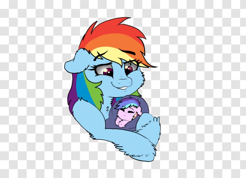 Vertebrate Cartoon Nose Clip Art - Rainbow Dash Daughter Transparent PNG